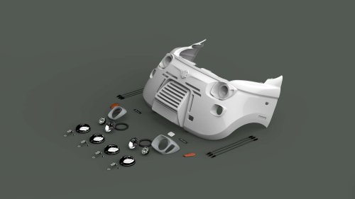 Caselani convierte una Piaggio Ape en una furgoneta retro impresionante