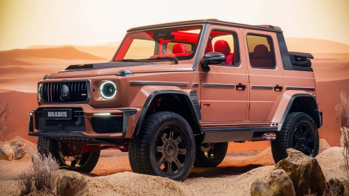 Brabus macht die G-Klasse zum Cabrio mit Portalachsen