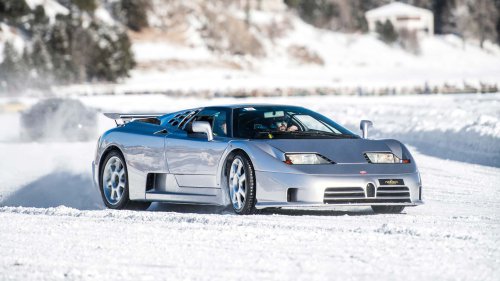 Bugatti Took Its Best Hypercars Ice Drifting. It's Pure Cinema