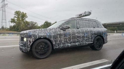 Nous avons aperçu le nouveau BMW X7 en Allemagne