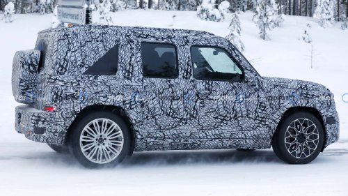 Kleiner Mercedes G zeigt sich erneut als Erlkönig