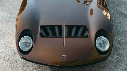 Lamborghini zeigt herrlich restaurierten Miura SV von 1972