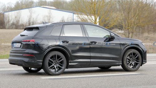 Audi, Audi Q4 e-tron, Audi e-tron, Audi Q4 e-tron (2026): Facelift zeigt sich fast ungetarnt
