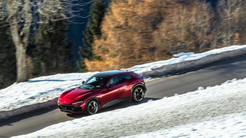 Ferrari Is Cooking Up A Hotter V12 SUV With A Meaner Purosangue