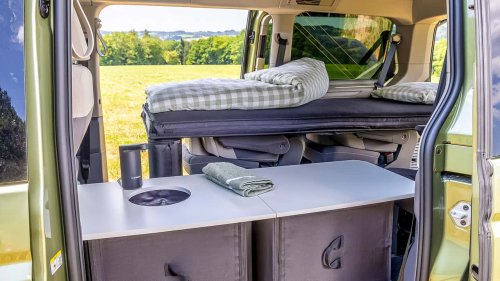VW California : une version avec cuisine... gonflable et escamotable, et un aperçu du futur ID. California