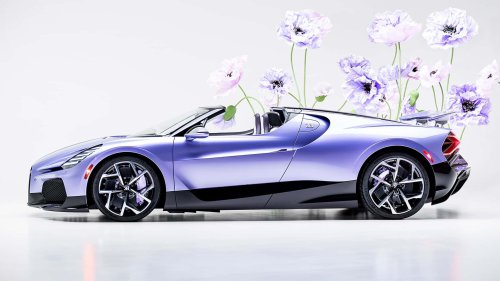 Bugatti W16 Mistral als Lavendel-Unikat: Sweet Caroline
