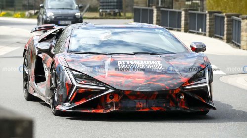 Lamborghini, Lamborghini Revuelto SV erwischt: Mehr als 1.100 PS im System?