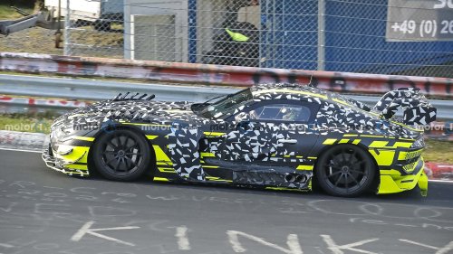 Neuer Mercedes‑AMG GT Black Series zeigt sich als Erlkönig im Detail