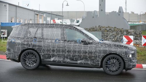 BMW X7 (2028) als Erlkönig erwischt: Dicker M-Brummer kommt
