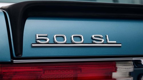 Mercedes, Dieser makellose Mercedes SL stand 42 Jahre in der Garage