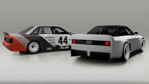 Audi, Audi GT50 Concept: Schöner kann man den Fünfzylinder nicht ehren