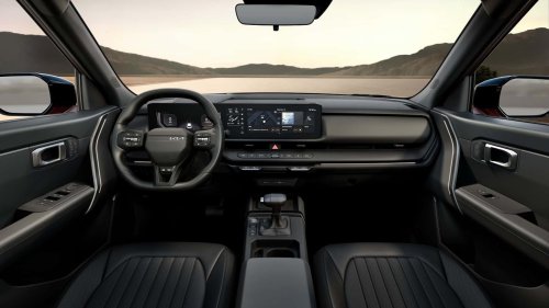 L’intérieur du nouveau SUV hybride de Kia