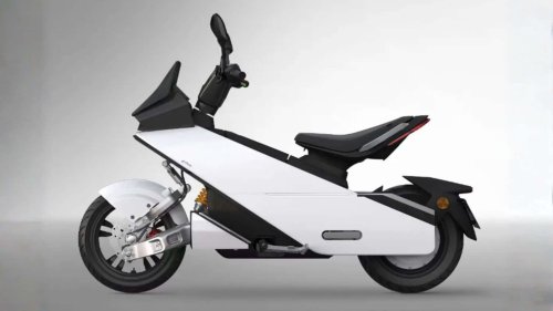 Esta moto eléctrica plegable se convierte en una maleta