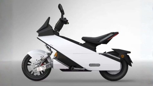 Esta moto eléctrica plegable se convierte en una maleta
