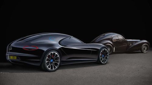 Bugatti plante 2015 ein V8-Coupé im Stil des Type 57 SC Atlantic