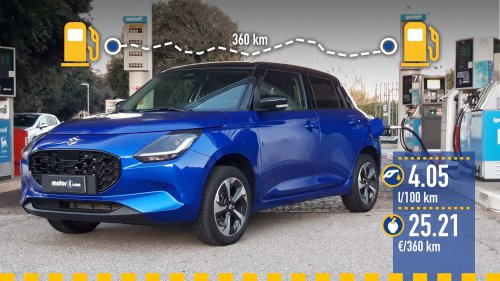 Suzuki Swift mild hybrid 4WD (2026), l'essai de consommation réelle