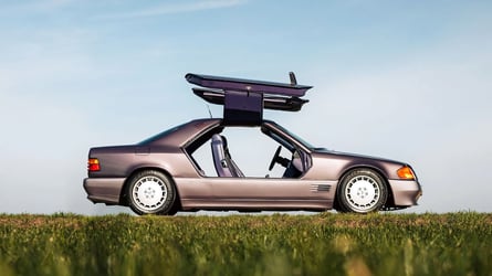 Mercedes-Benz, Cuando el Mercedes-Benz Coupé de los años 80 tenía alas de gaviota