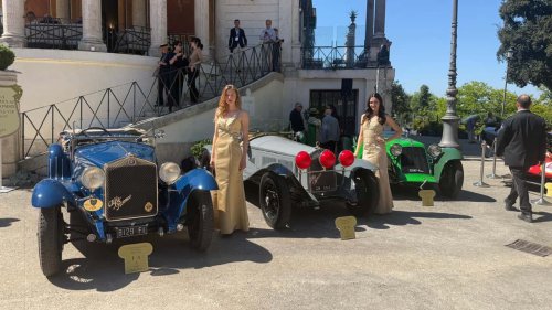La Maserati V4 Zagato bat des records à Rome