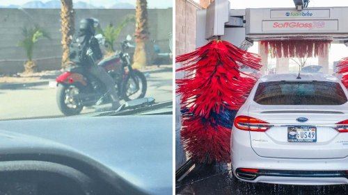Man Pays For Car Wash. Then He Realizes The Guy In Front Of Him Is Going In On A Harley: ‘I’m Curious What’s Gonna Happen’