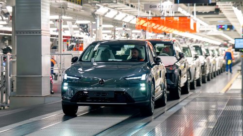 Volvo EX60 : la production du SUV suédois du tournant a commencé
