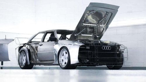 Audi, Audi V8, Ce garage britannique construit l’Audi Quattro de vos rêves, avec un V8