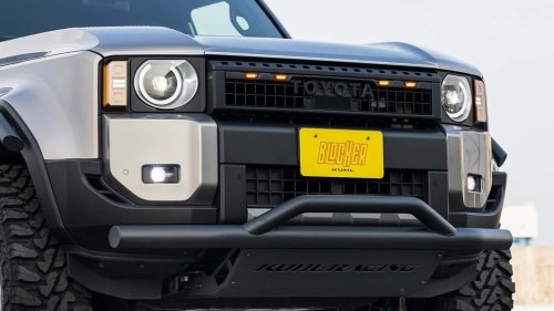 Toyota, Toyota Land Cruiser, Dieser Toyota Land Cruiser glänzt im Gelände