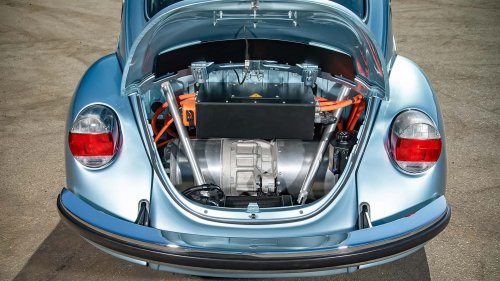 Este VW Escarabajo tiene 600 CV eléctricos bajo el capó