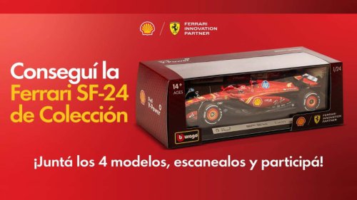 Lanzamiento: Nueva Colección Autitos Ferrari (Shell Box)