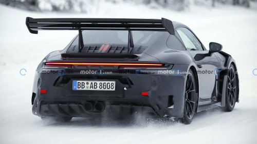 Porsche 911 GT3 RS (2026) als Erlkönig erwischt (Update)