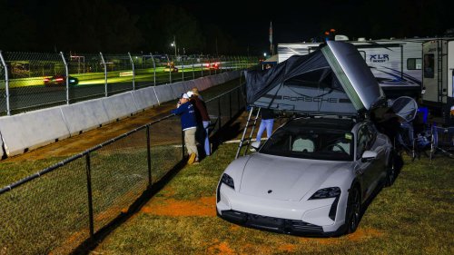 You Don't Need a Porsche Taycan Roof Tent. But You'll Want One