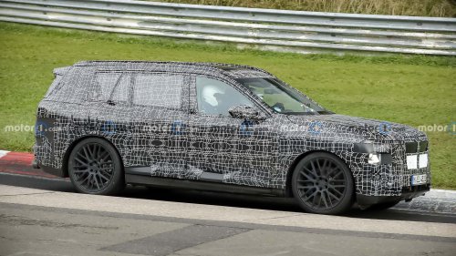 BMW X7 (2028) als Erlkönig erwischt: Dicker M-Brummer kommt