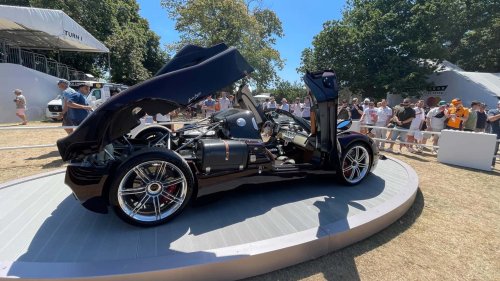 Pagani, Horacio Pagani Presentasikan Produk Barunya di Goodwood 2025