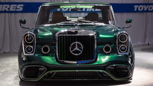 Destrozo estilístico, tecnología moderna: este increíble Mercedes 600 esconde un deportivo de 802 CV