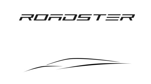 Tesla, Tesla dépose le logo de la Roadster