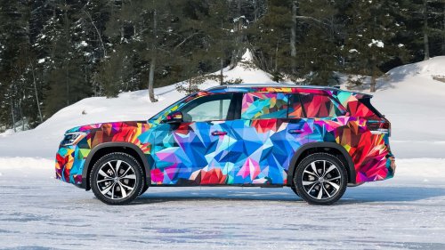 Volkswagen, Volkswagen Atlas, I Drifted a 2027 Volkswagen Atlas Prototype on Ice. It Seemed Promising