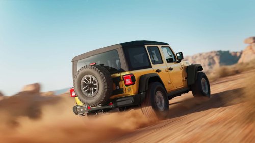 La Jeep Wrangler Willys est équipée d'un V8 de 477 ch