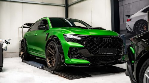 Audi, Audi Q8, Audi RS Q8, Prior-Widebody und mehr an diesem sehr grünen Audi RS Q8