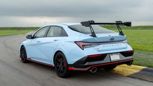 This Bonkers Hyundai Elantra N Track Car Is Coming to America