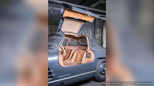 Mercedes, Dieser 70 Jahre alte Mercedes 300 SL punktet mit Patina