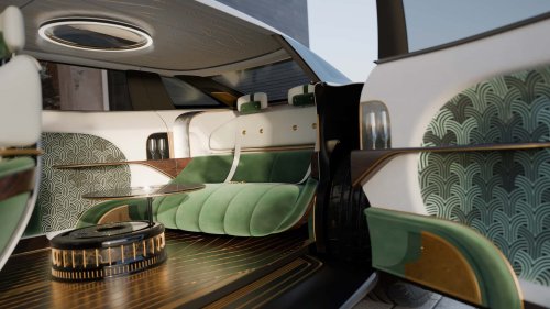 This Hybrid Limousine Concept Is Fit For A Bond Villain