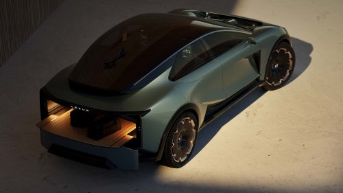Lexus, Lexus LS, Lexus LS Coupe Concept: de berlina a SUV coupé