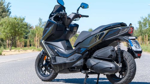 Prueba KYMCO DTX 350: un scooter práctico, urbano y campero