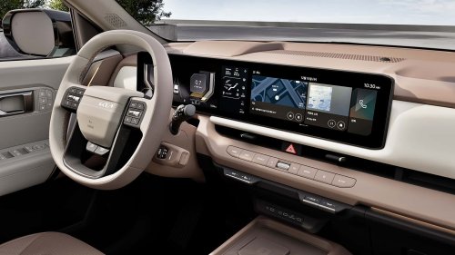 Kia, L’intérieur du nouveau SUV hybride de Kia