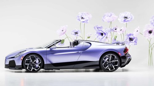 Bugatti, Bugatti W16 Mistral Caroline: el arte se une al hipercoche