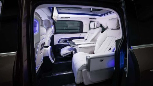 Mercedes-Benz, Mercedes-Benz VLE: interior y maletero del nuevo monovolumen alemán
