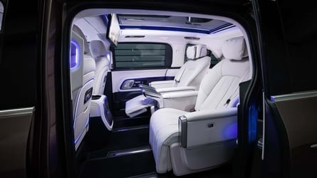 Mercedes-Benz, Mercedes-Benz VLE: interior y maletero del nuevo monovolumen alemán