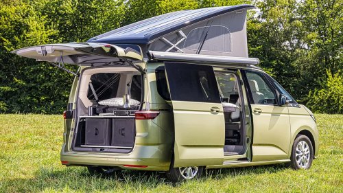 VW California : une version avec cuisine... gonflable et escamotable, et un aperçu du futur ID. California