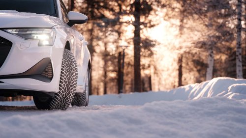 This Tire Changes Grip Depending On The Weather