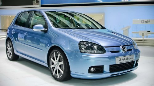 Híbrido de 3,4 l/100 km y con modo eléctrico: el VW Golf TDI Hybrid de 2008