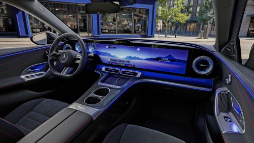 Mercedes Reveals The Electric C-Class Cabin